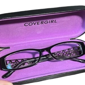 Glasses Fames Rx Lenses with Covergirl Protective Carrying Case